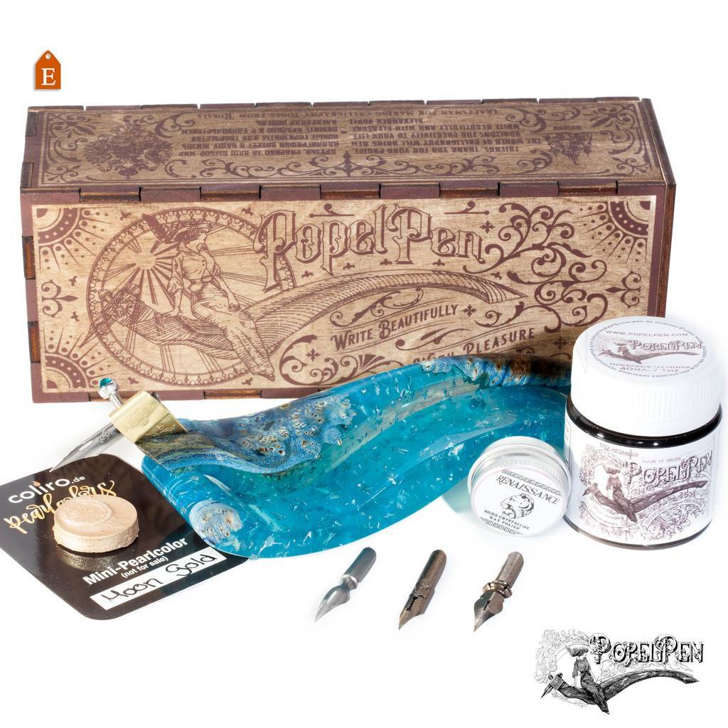 Obliquepenholder  "Winterfell" BLUE