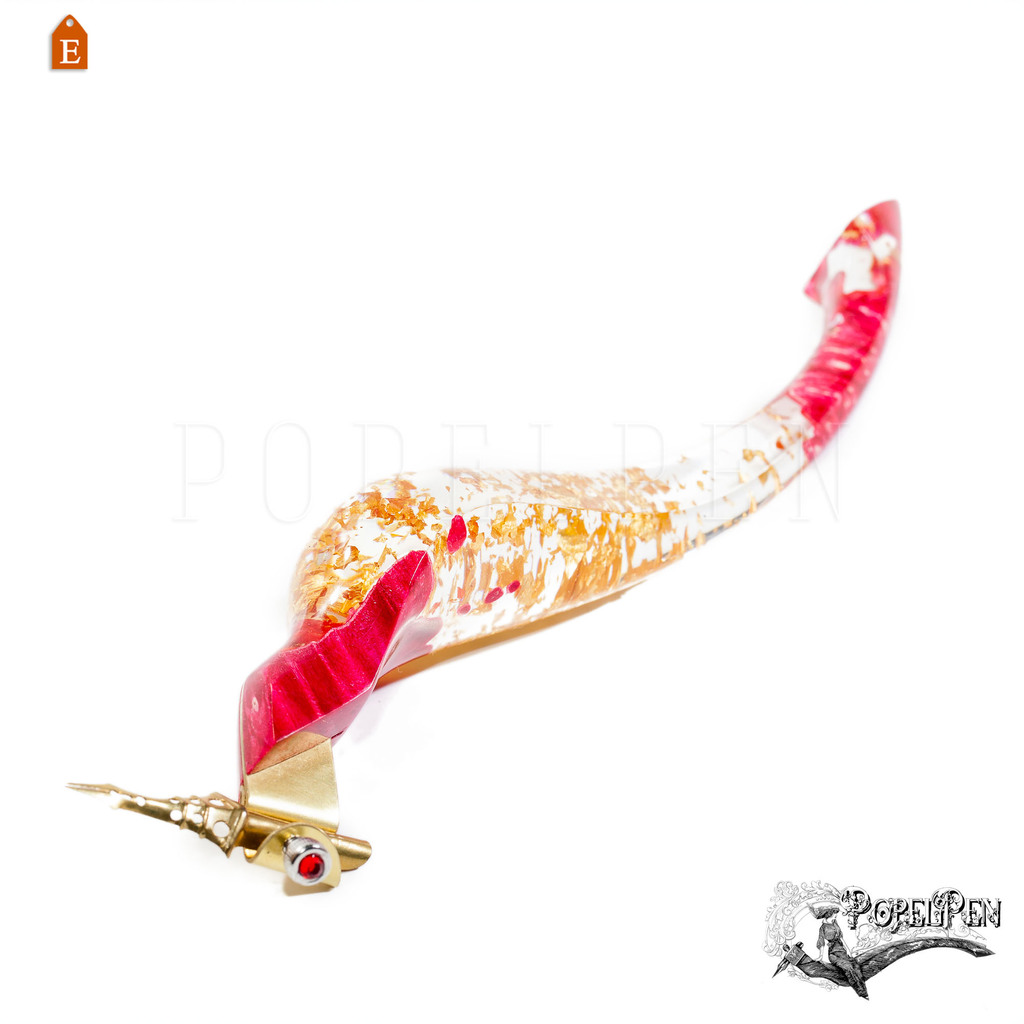 Obliquepenholder Red Chinese Dragon