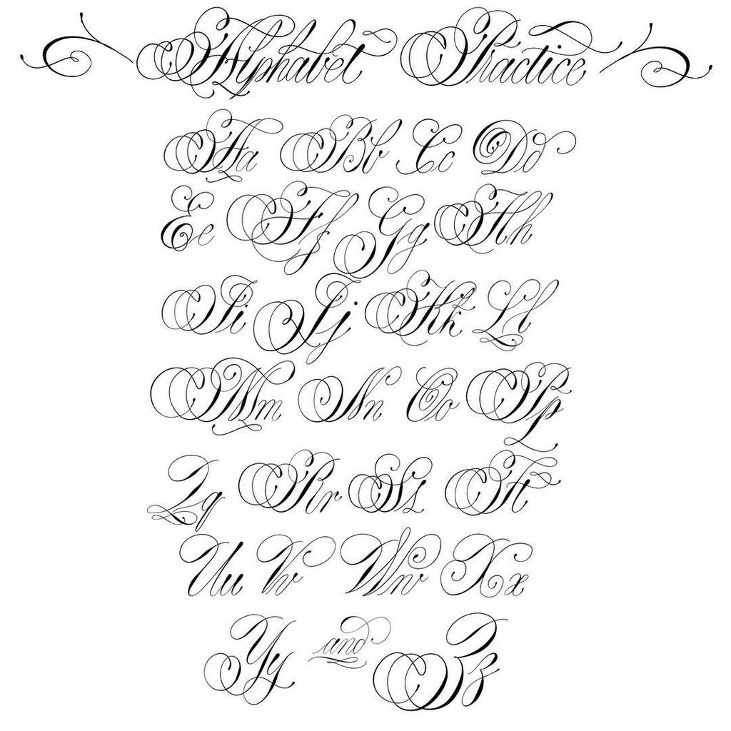 Прописи Italic Hand