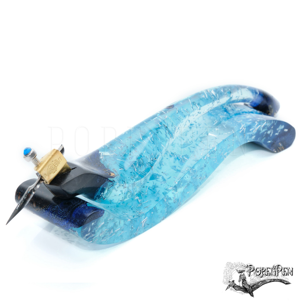 Preorder Obliquepenholder Winterfel Silver Needles with stand