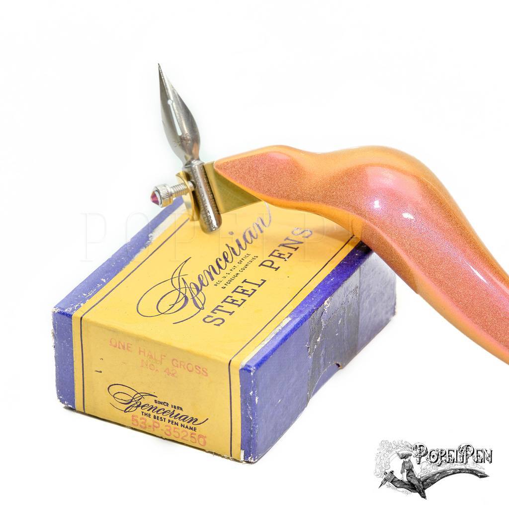 Перо  Spencerian. Dome-pointed pen #42
