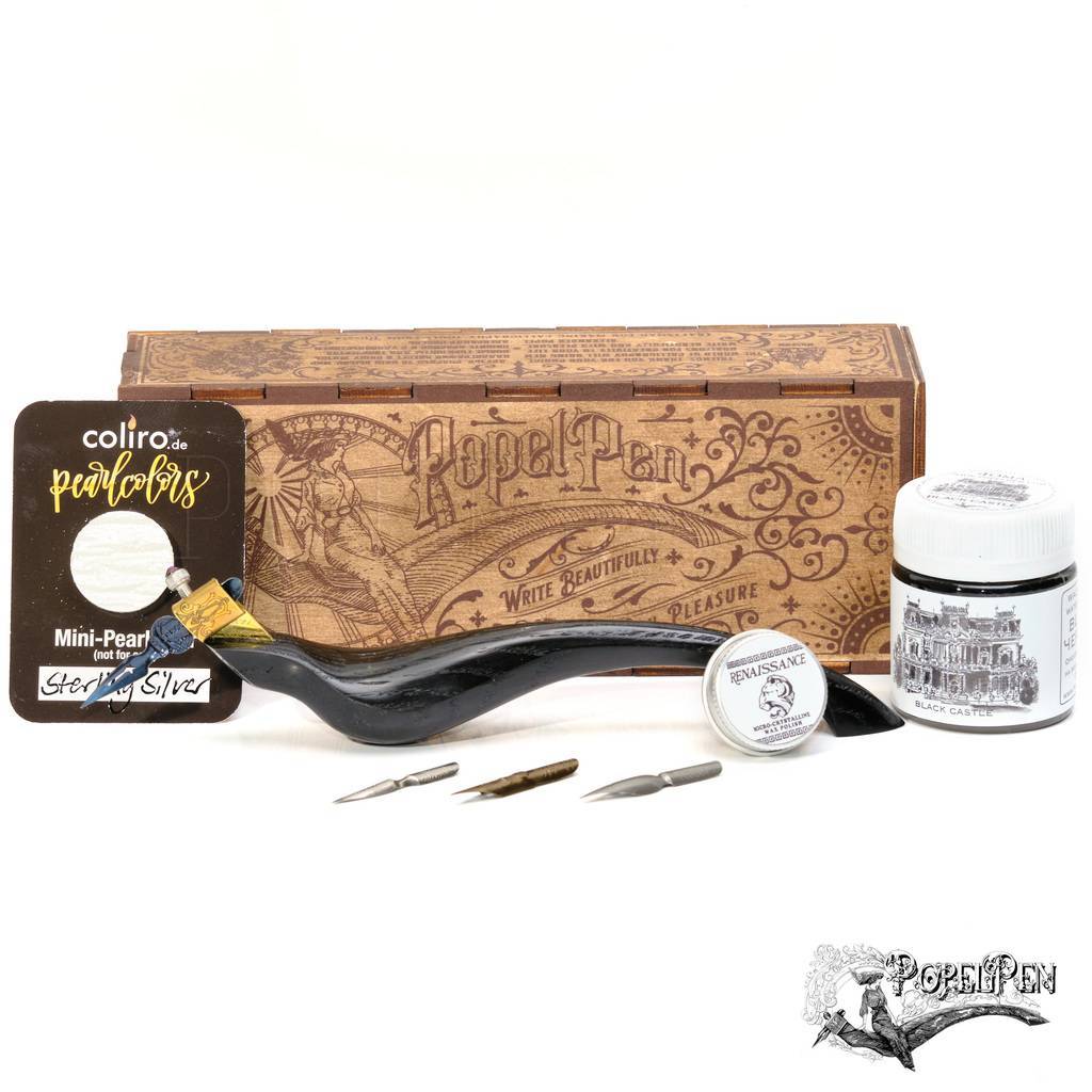 Obliquepenholder Bog Oak Series "4850 years". "АП"