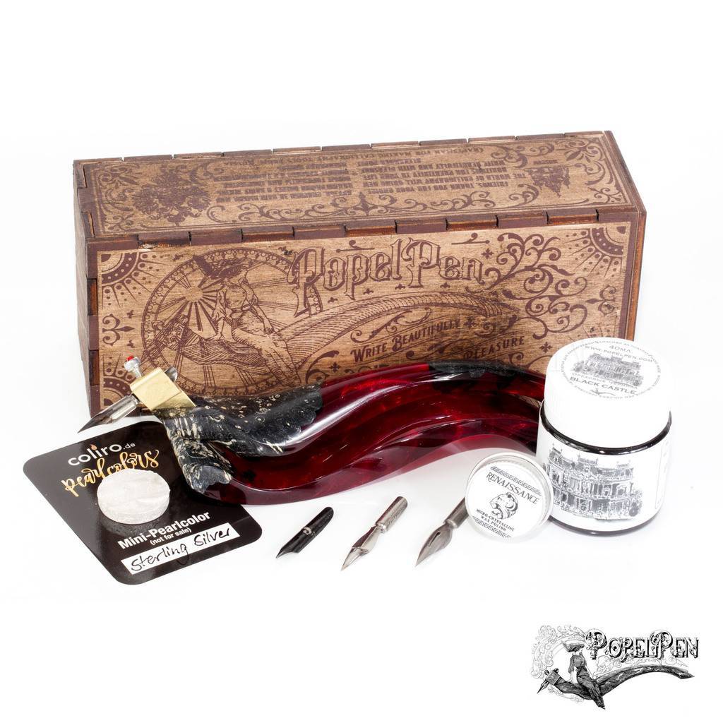 Obliquepenholder CHERRY CORN FLAME