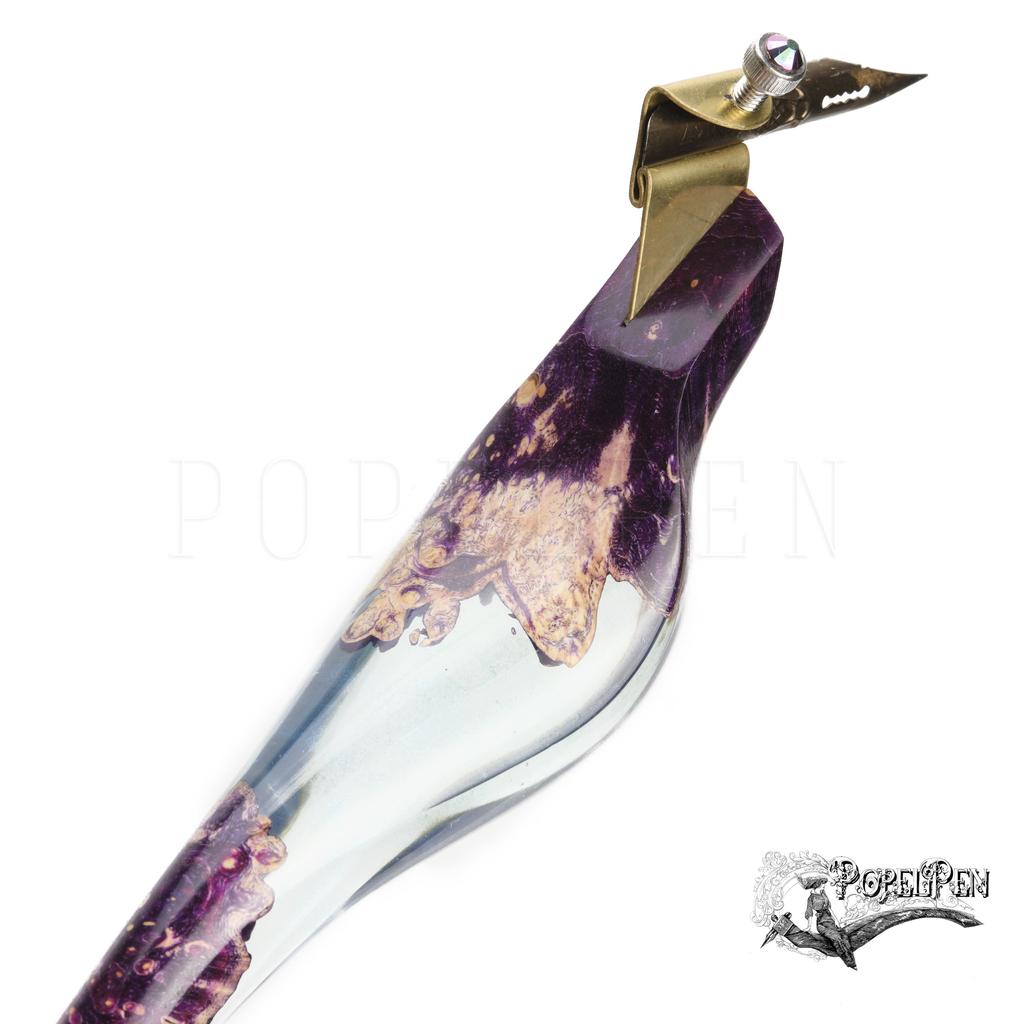 Oblique penholder Underwater World without  stand. 36.66gr