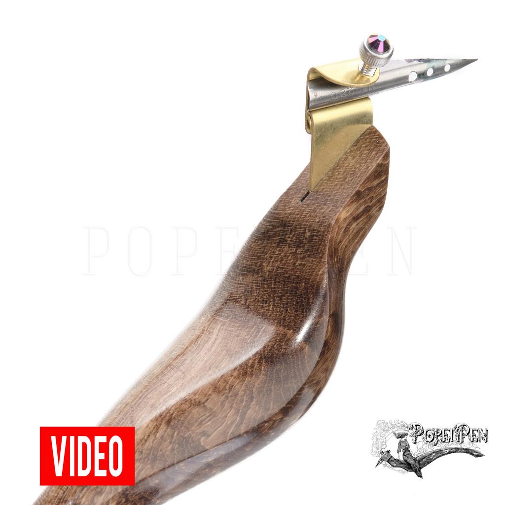 Oblique penholder  SNAKE №002