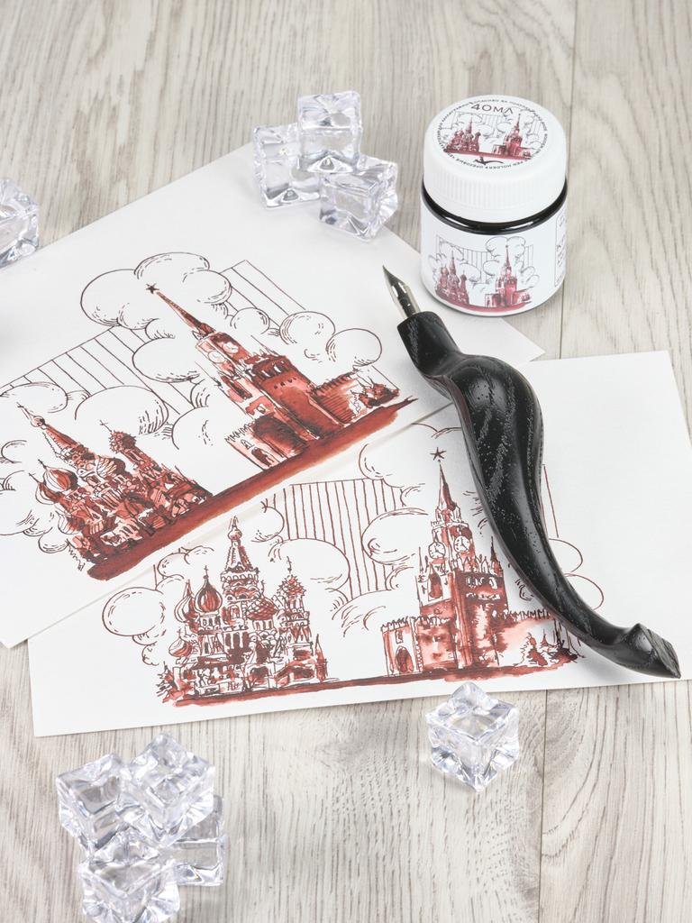 STRAIGHT ERGONOMIC  Bog Oak Эргономичный держатель пера