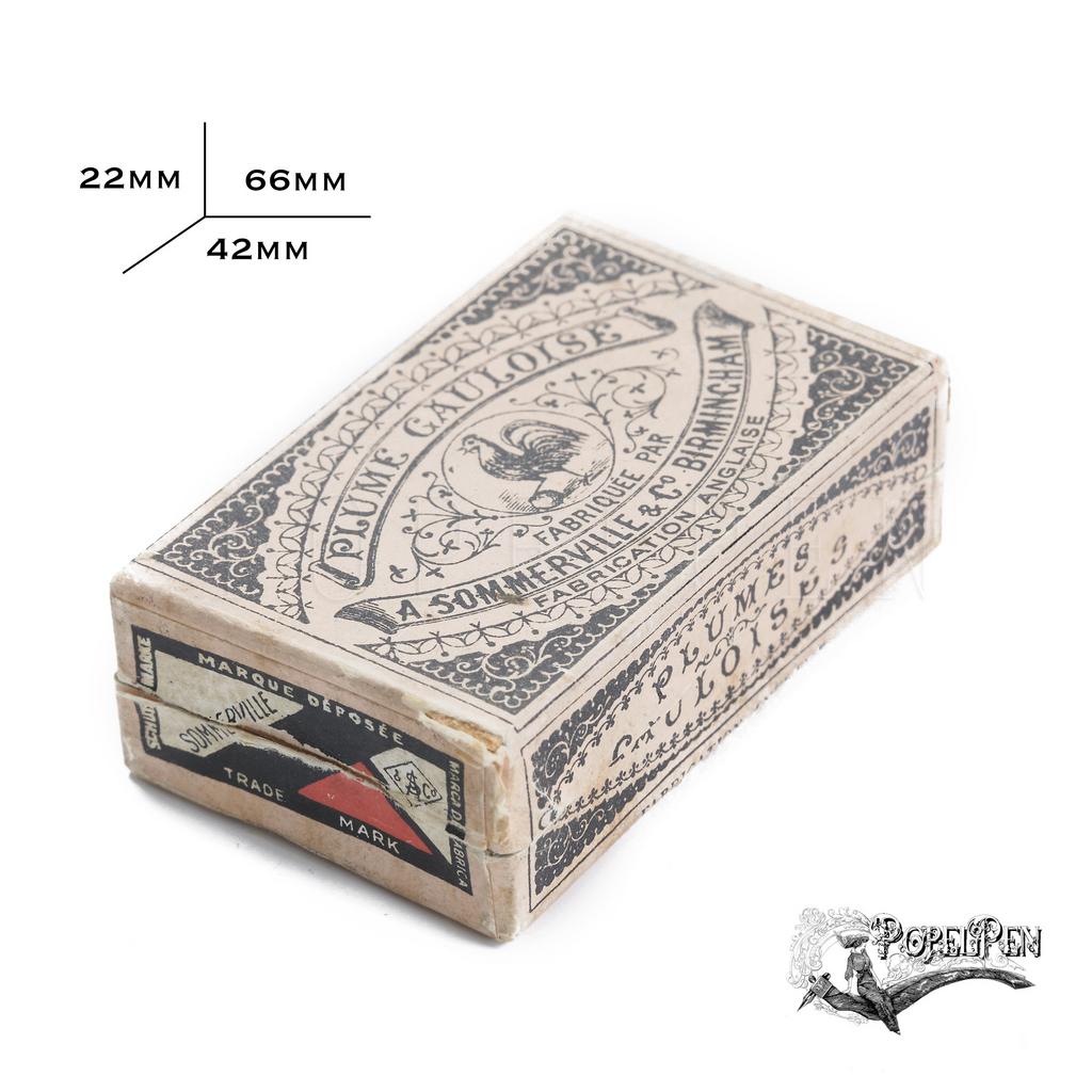 Box plume GAULOISE A.Sommerville 750 EF