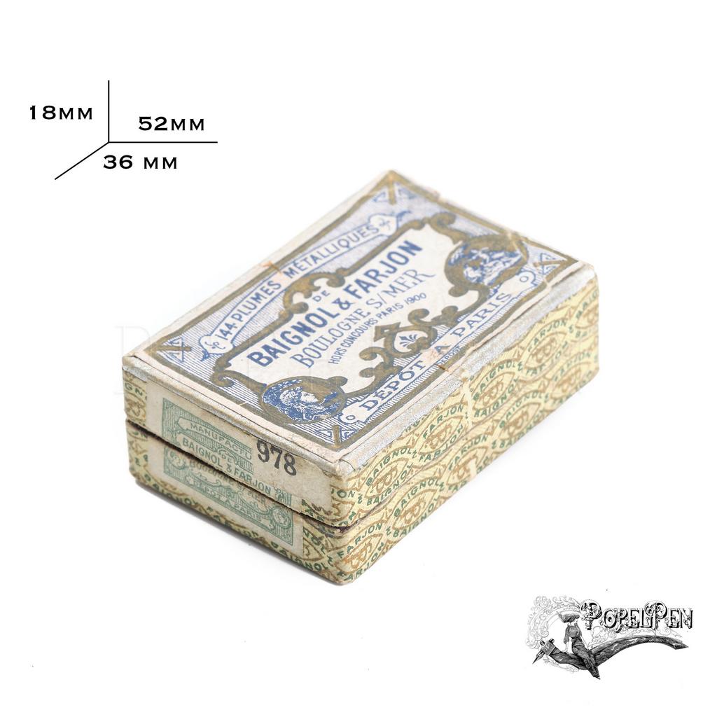 Box plume Baignol & Farjon Pointe Seche 978