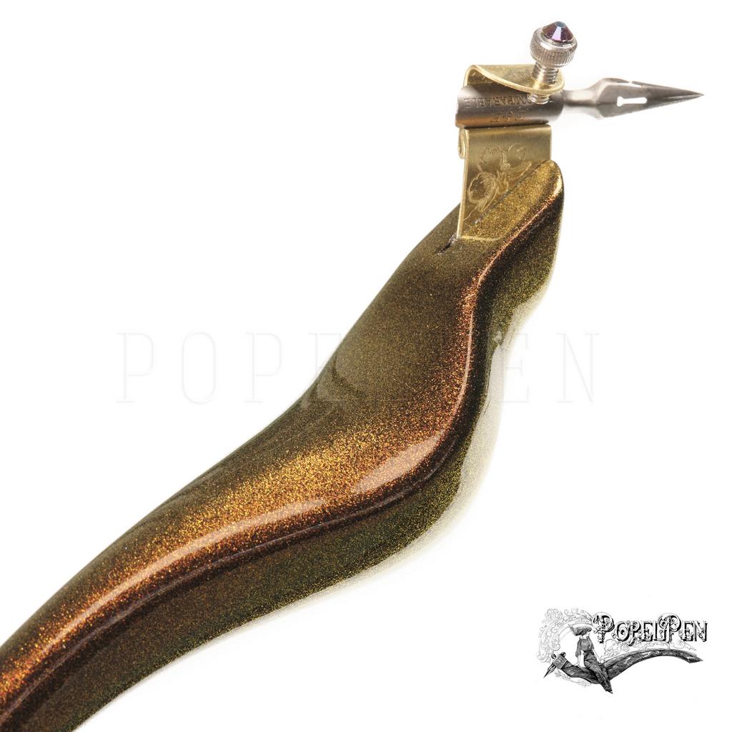 Эргономичный косой держатель пера Орхидея