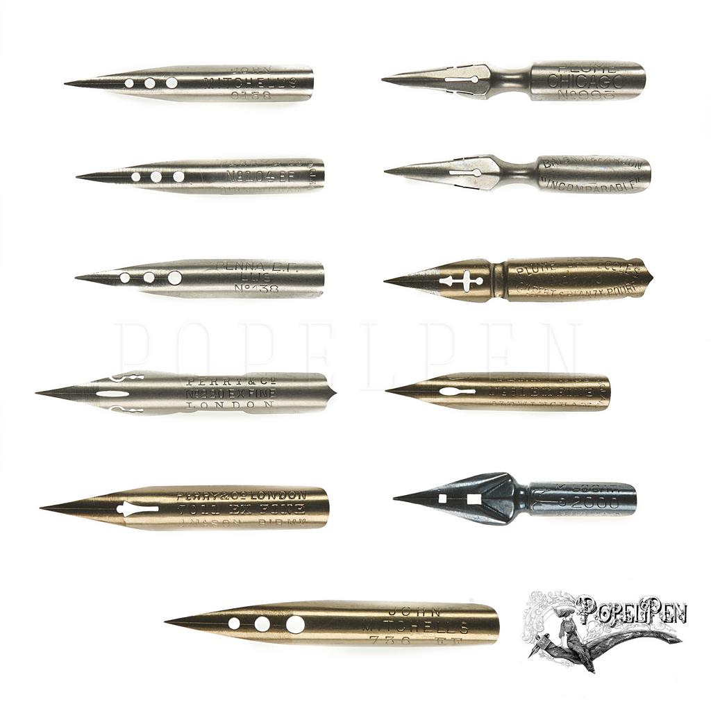 Набор перьев 011  DREAMS для каллиграфии и рисунка