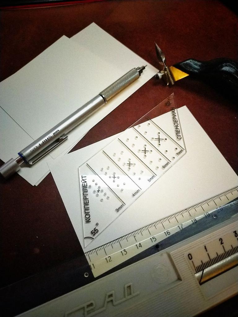 Линейка для каллиграфии