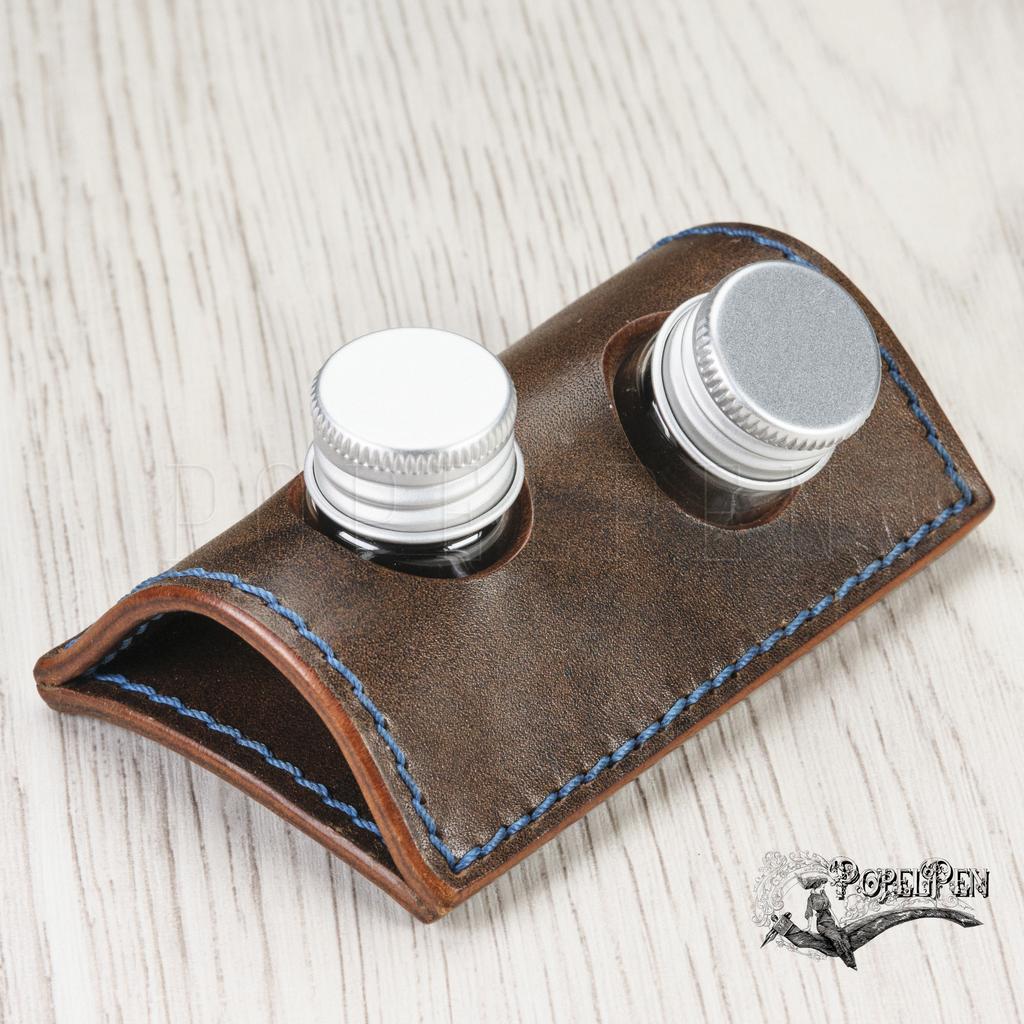 Чернильница Консул 001. Кожа. 6мл