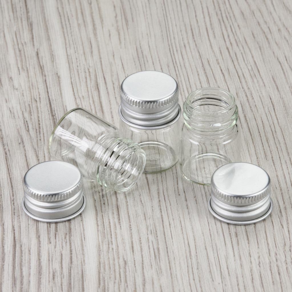 Комплект банок из 3 шт с крышкой 33х22х22 мм, объём 5,5 мл