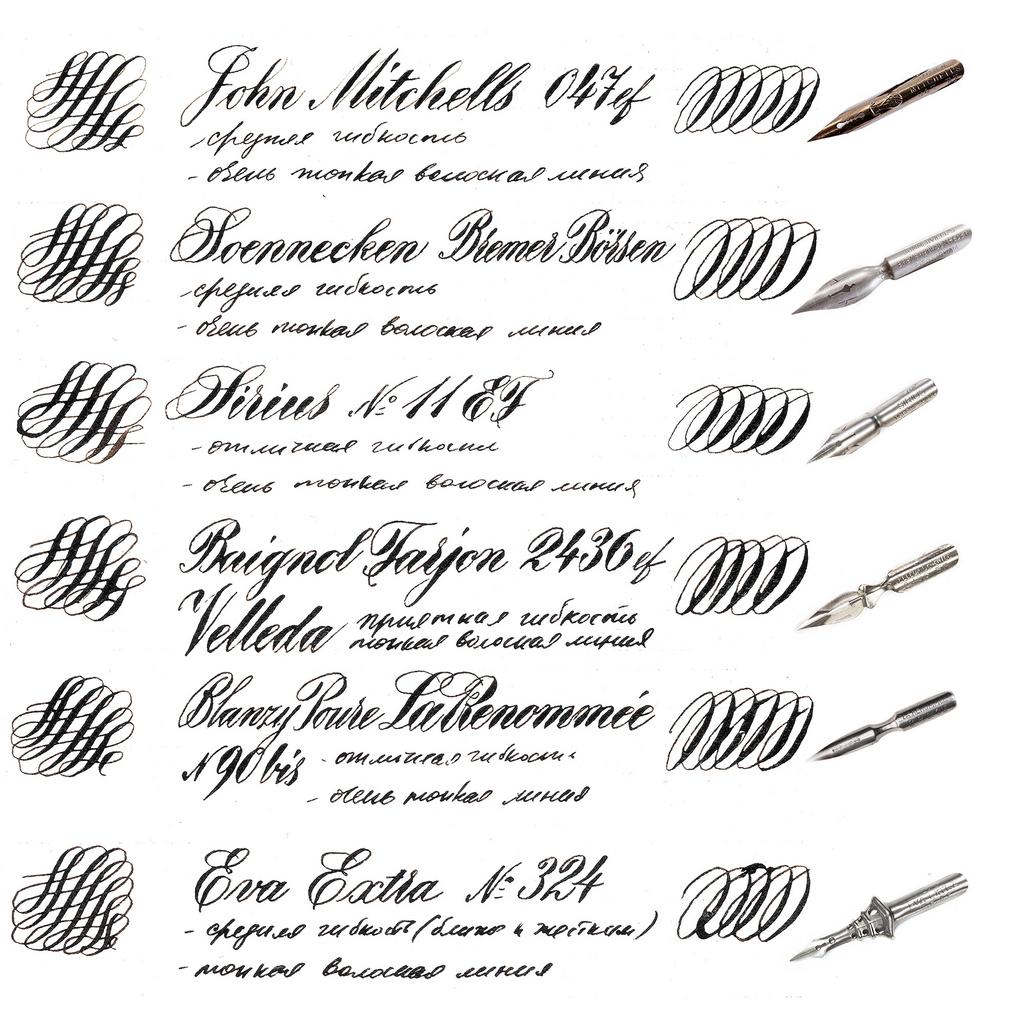 Сет 022 для письма и рисования 6шт