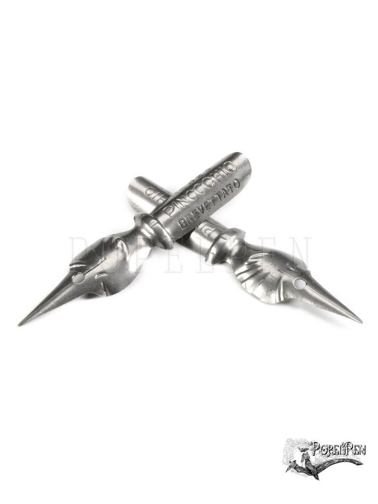 Коллекционное стальное перо в форме головы Пиноккио модель 326 Cattaneo Италия