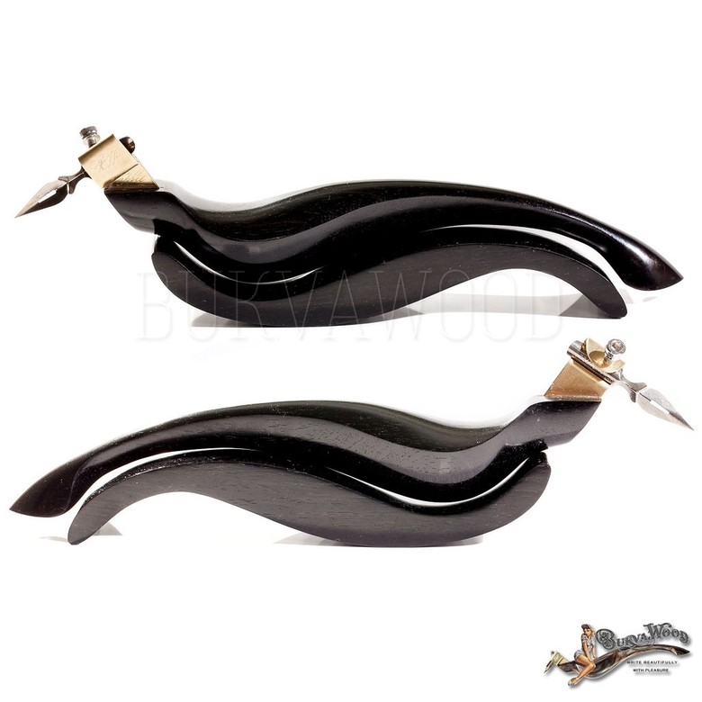 Obliquepenholder "Black Raven II"