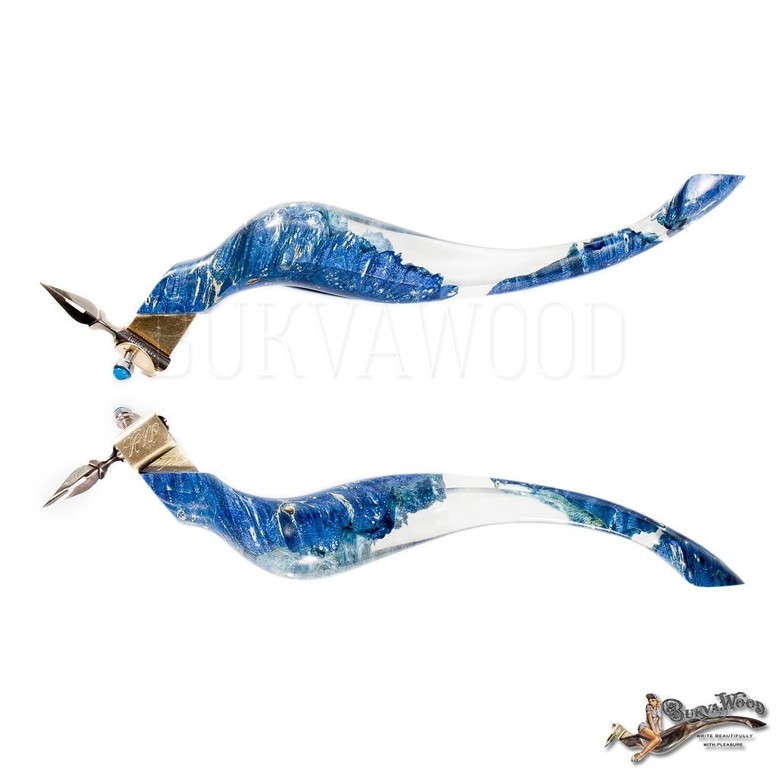 Obliquepenholder  "Winter Ice"