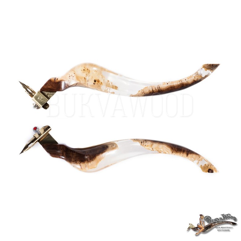 Obliquepenholder LEFTY "Golden Sand"