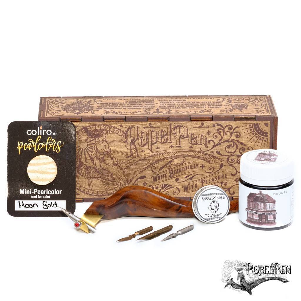 Preorder Obliquepenholder  "Olive"