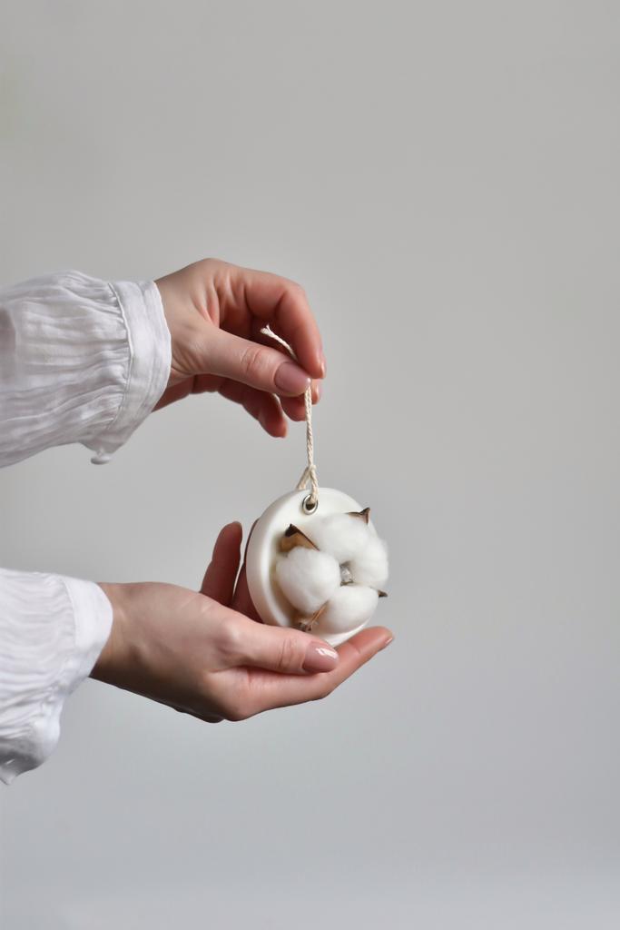 Аромасаше с сухоцветом Cotton | Хлопок