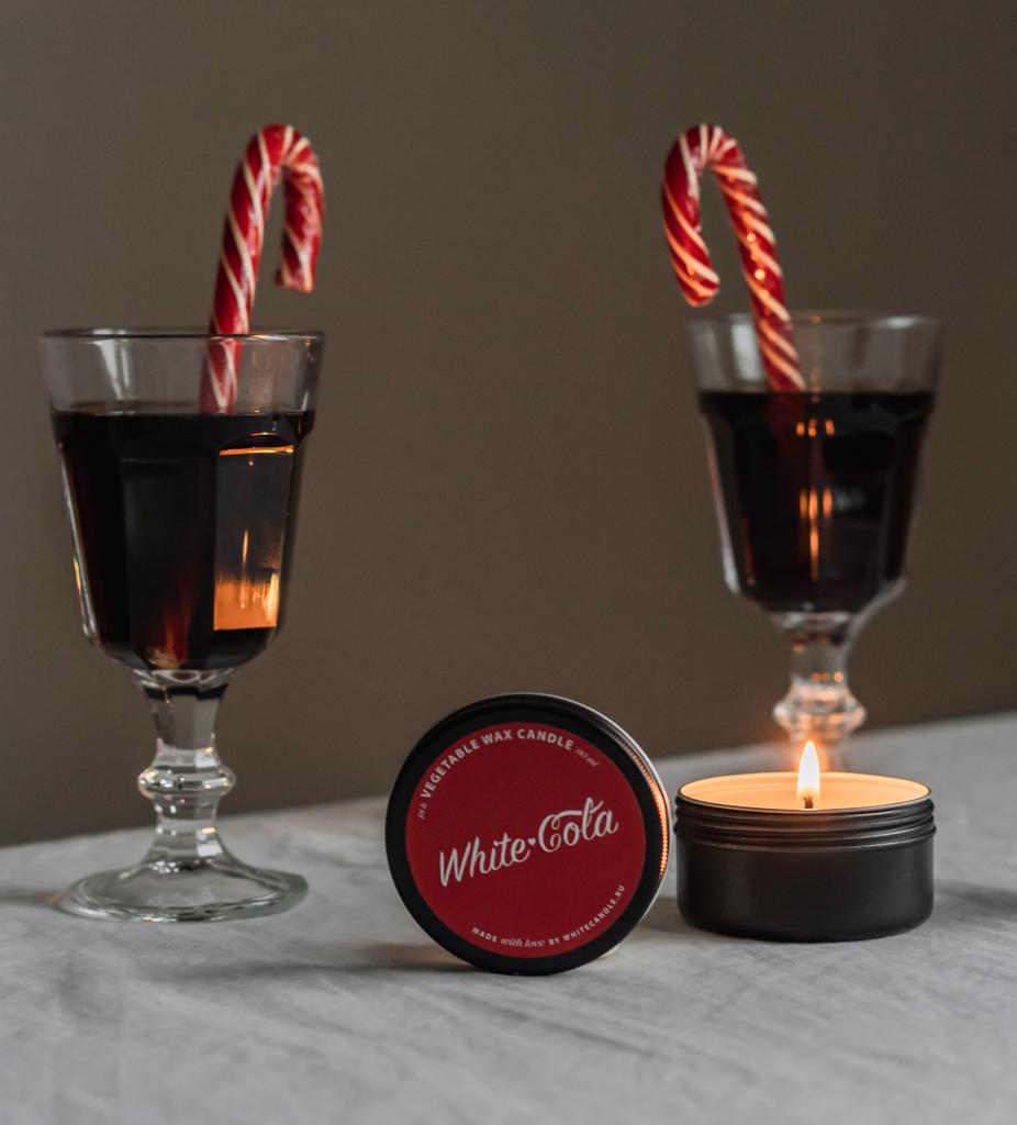 Свеча White Cola | Special winter collection