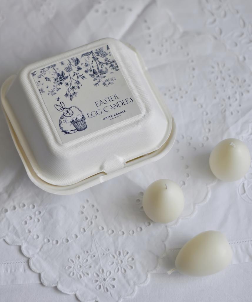 набор свечи яйца / easter egg candles