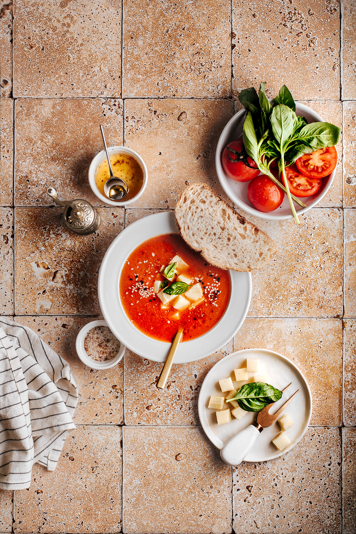 Rolled plastic backdrop "Takhini" T002