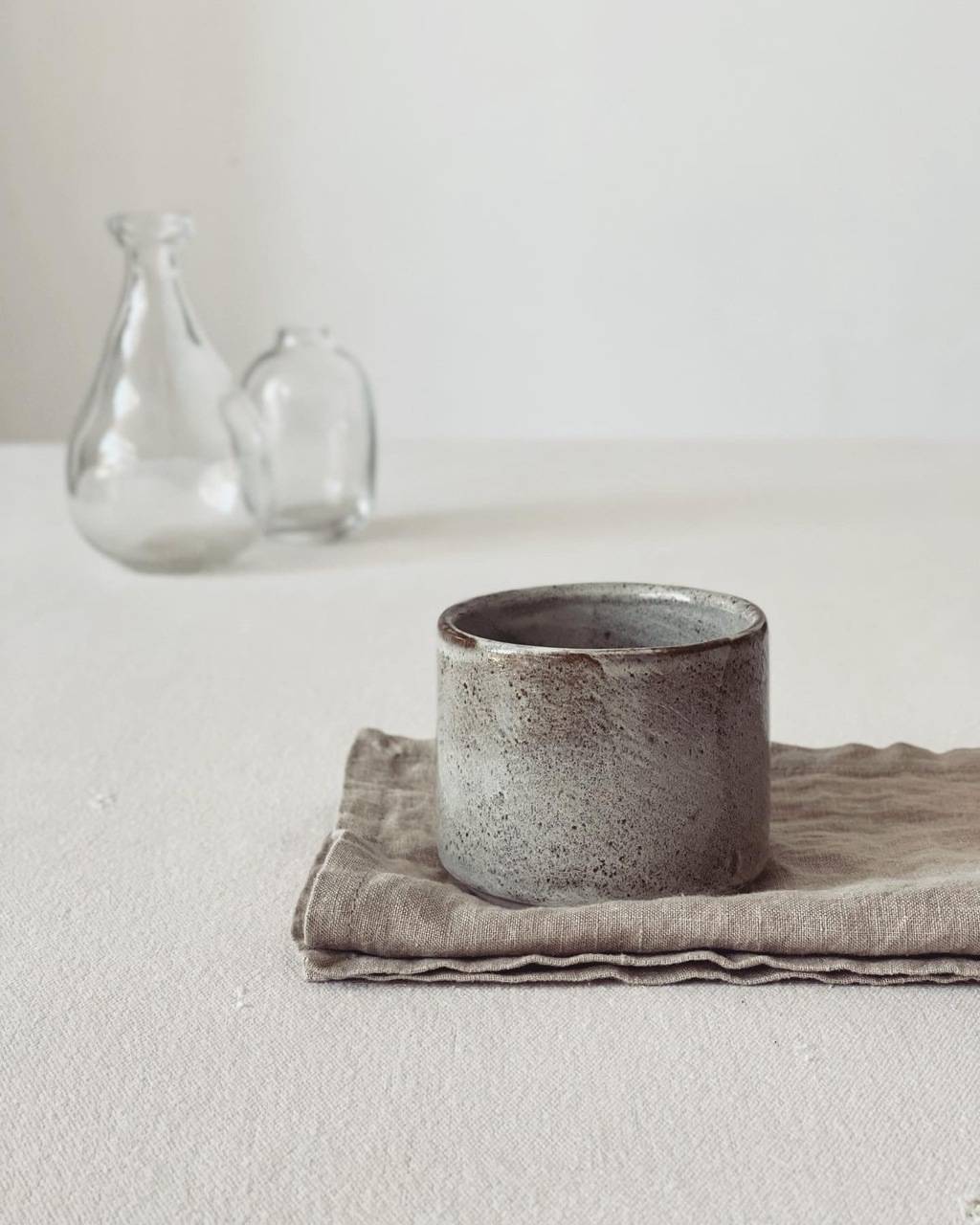 Grey glass "Tetriflat"