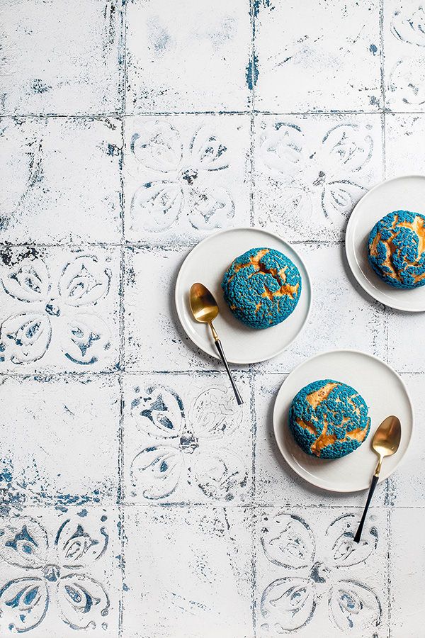 Rolled plastic backdrop "Mara" T007