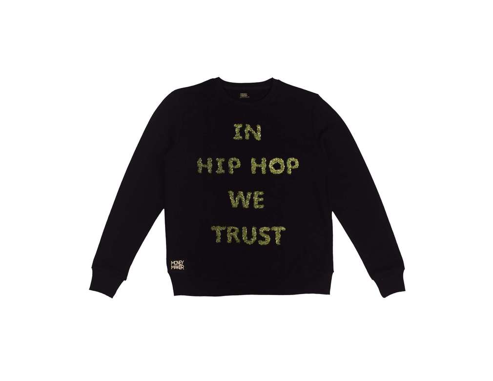 толстовка IN HIP HOP WE TRUST