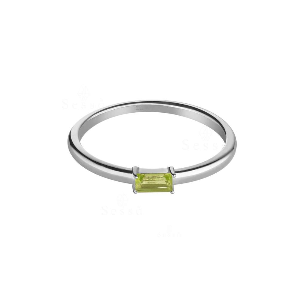 Кольцо Рея из серебра, серебро с родием SESSA