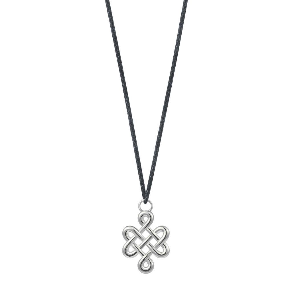 Подвеска Endless small из серебра, серебро с родием SESSA