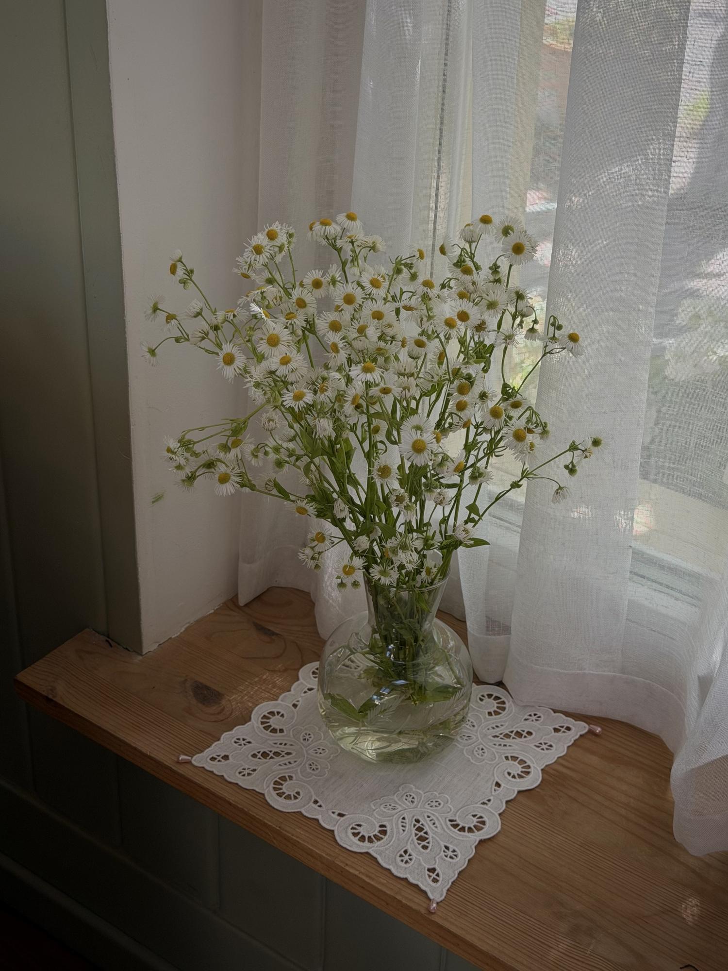 Подставка (костер) ришелье с бусинками