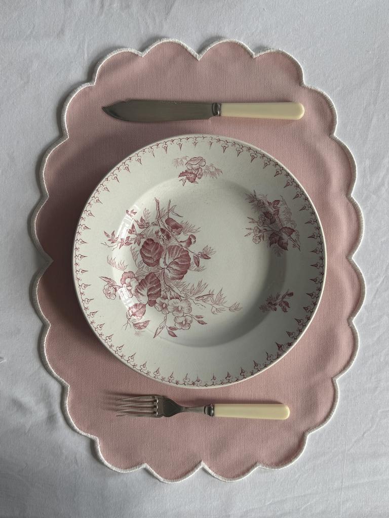 Плейсмат «Облака», нежно-розовый