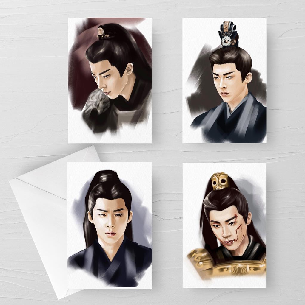 Набор открыток "Вэй Шао"