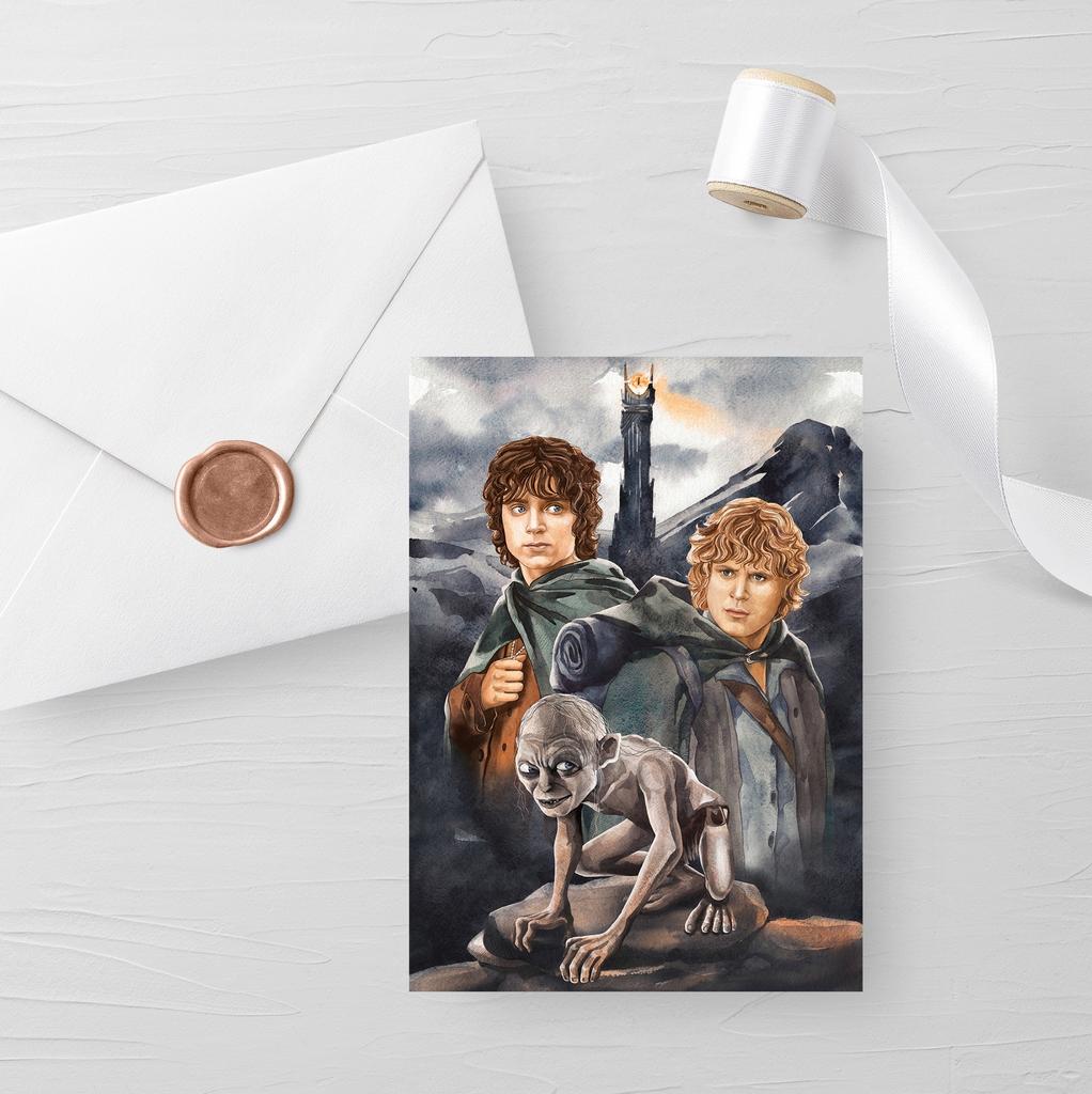 Фродо, Сэм и Голлум