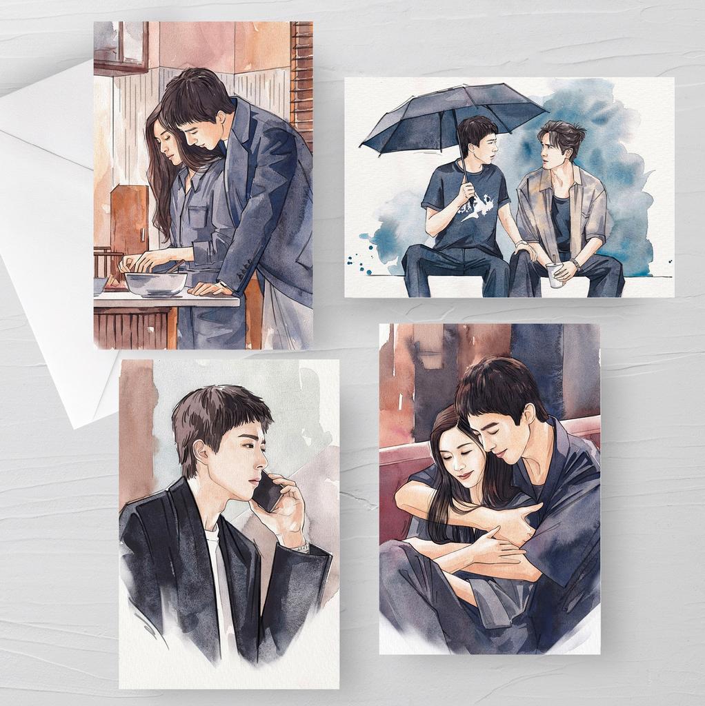 Набор открыток "Цикада"