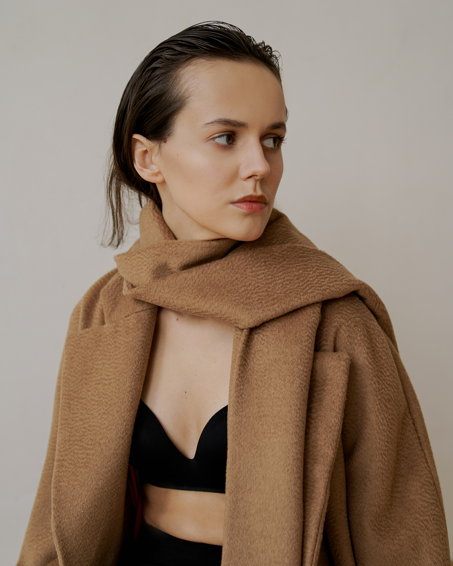 Пальто кашемировое zibbelino c шёлковой подкладкой