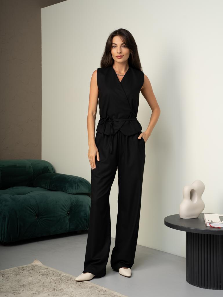 Брюки Liberty на резинке (чёрный)