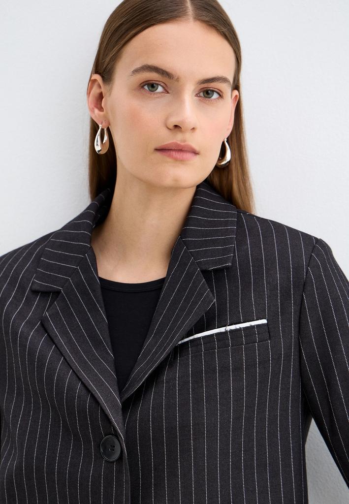 Жакет в полоску