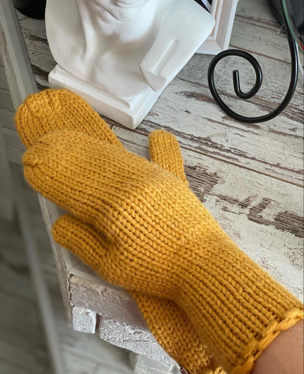 самые теплые варежки