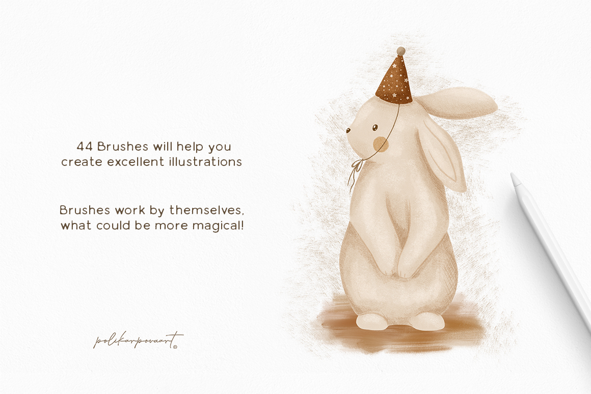 "Time of Magic" - texture brushes and canvases for Procreate