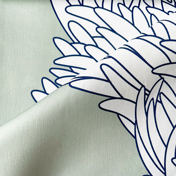 Интерьерная ткань Леват (зеленый фон)