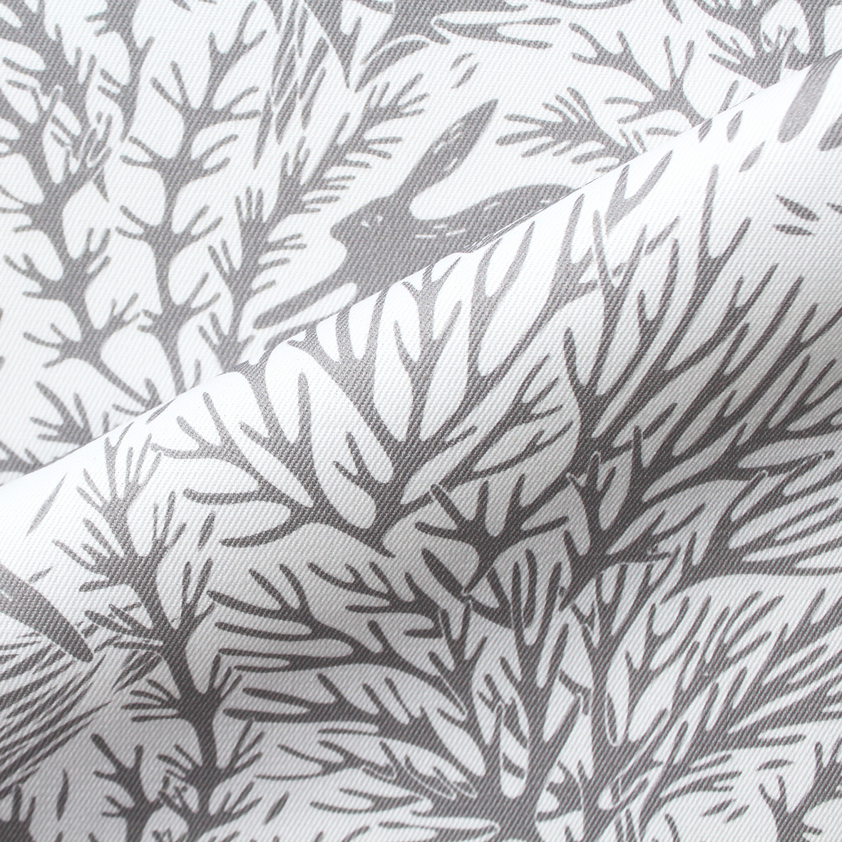 Интерьерная ткань Метсола (монохром серый)