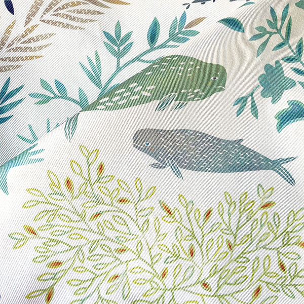 Интерьерная ткань Луотола (светлый фон)