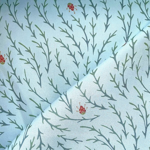 Интерьерная ткань- Марья (компаньон Сариола-голубой фон)