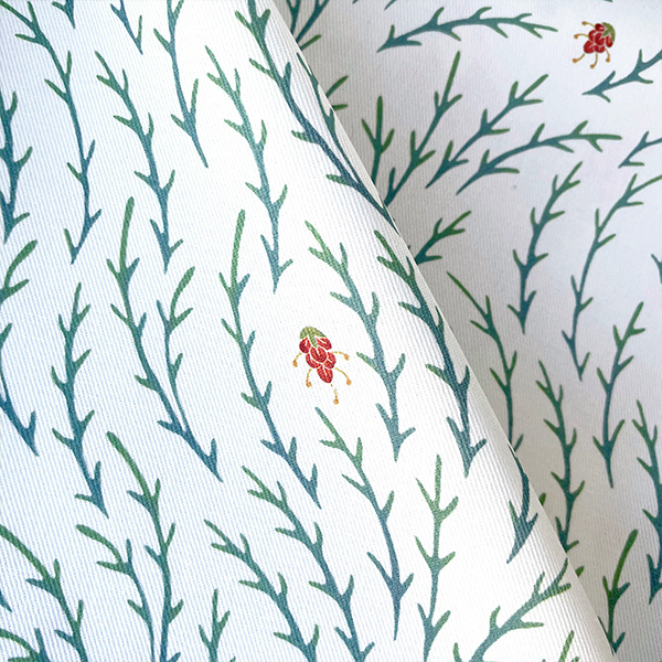 Интерьерная ткань- Марья (компаньон Сариола-белый фон)