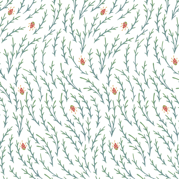 Интерьерная ткань- Марья (компаньон Сариола-белый фон)