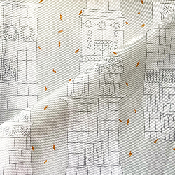 Интерьерная ткань Печи (бежевый)