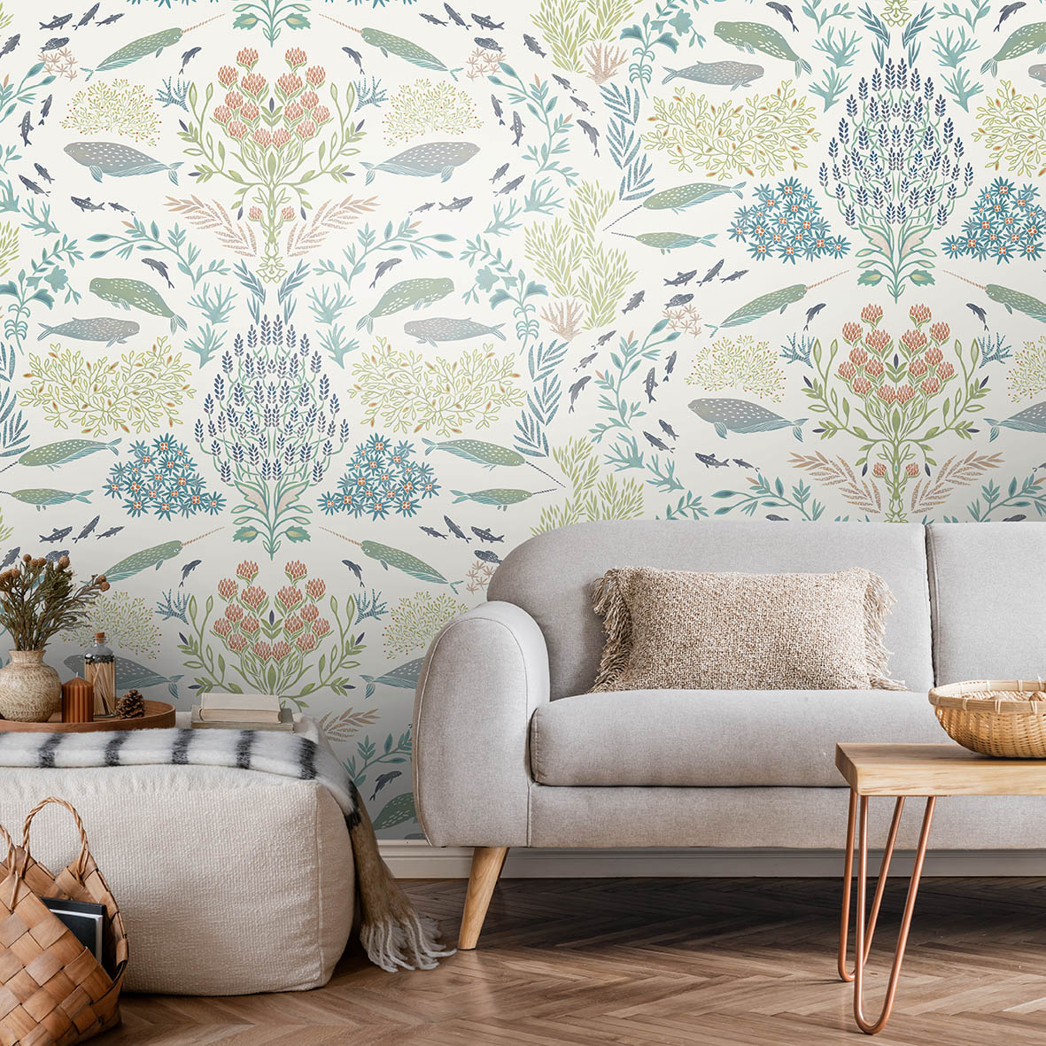 Обои Луотола (бежевый фон)